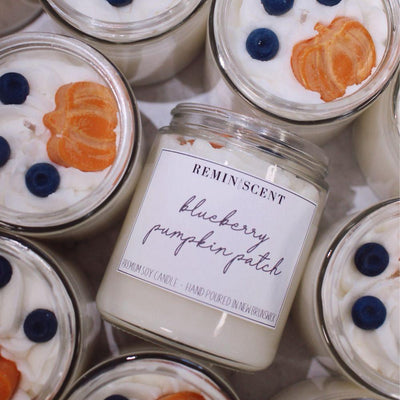 Blueberry Pumpkin Patch Soy Candle