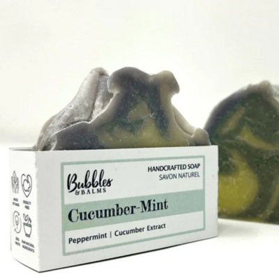 Bubbles & Balms Cucumber Mint Soap Bar