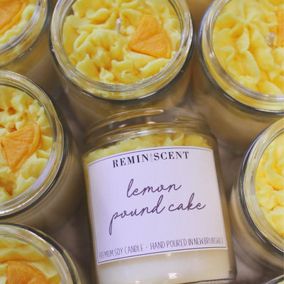 Lemon Poundcake Soy Candle