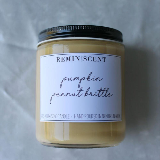 Pumpkin Peanut Brittle Soy Candle