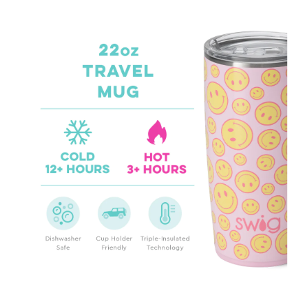 Swig 220z oh happy day travel mug